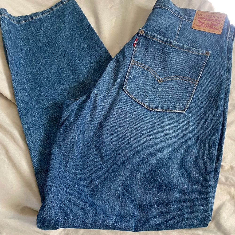 Levi's 94 baggy Blue Straight Leg Jeans size 31